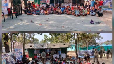 नक्सल प्रभावित तुमालपाड़ में सीआरपीएफ के मेडिकल कैंप में 172 का हुआ उपचार नक्सल प्रभावित तुमालपाड़ में सीआरपीएफ के मेडिकल कैंप में 172 का हुआ उपचार