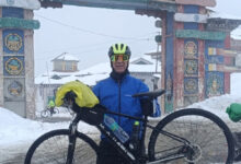 साइकिलिस्ट सुरेश दुआ ने की तवांग की रोमांचक साइकिल यात्रा साइकिलिस्ट सुरेश दुआ ने की तवांग की रोमांचक साइकिल यात्रा