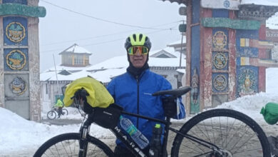 साइकिलिस्ट सुरेश दुआ ने की तवांग की रोमांचक साइकिल यात्रा साइकिलिस्ट सुरेश दुआ ने की तवांग की रोमांचक साइकिल यात्रा