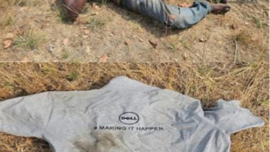 बागड़ पहाड़ी के नीचे मिला अज्ञात युवक का शव बागड़ पहाड़ी के नीचे मिला अज्ञात युवक का शव