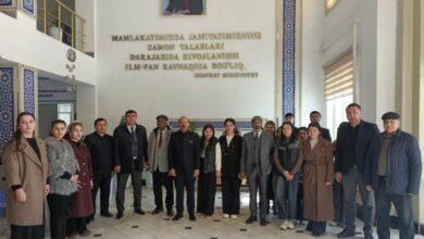 उज्बेकिस्तान के विद्यार्थी कृषि शिक्षा एवं अनुसंधान के लिए छत्तीसगढ़ आएंगे उज्बेकिस्तान के विद्यार्थी कृषि शिक्षा एवं अनुसंधान के लिए छत्तीसगढ़ आएंगे