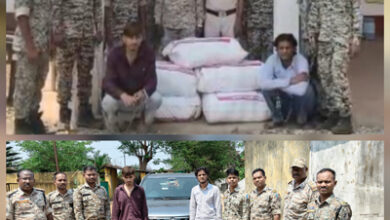 115 किलो गांजा के साथ कार सवार 2 गिरफ्तार 115 किलो गांजा के साथ कार सवार 2 गिरफ्तार