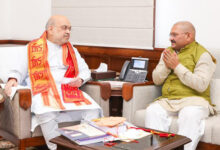 केंद्रीय गृह मंत्री शाह से सांसद पांडेय ने की मुलाकात केंद्रीय गृह मंत्री शाह से सांसद पांडेय ने की मुलाकात