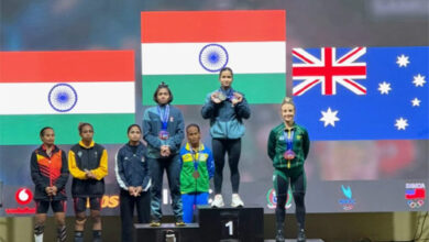 अंतरराष्ट्रीय वेटलिफ्टिंग टूर्नामेंट में ज्ञानेश्वरी को गोल्ड मेडल अंतरराष्ट्रीय वेटलिफ्टिंग टूर्नामेंट में ज्ञानेश्वरी को गोल्ड मेडल