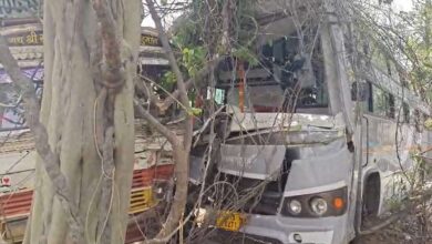 बस-ट्रक में टक्कर, एक दर्जन से ज्यादा यात्री घायल बस-ट्रक में टक्कर, एक दर्जन से ज्यादा यात्री घायल