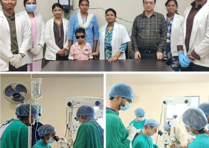 मेकाज के डॉक्टरों ने दो बच्चों की आंख की लौटाई रौशनी मेकाज के डॉक्टरों ने दो बच्चों की आंख की लौटाई रौशनी