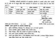 पुलिस विभाग में कई अधिकारियों को मिली नई पोस्टिंग पुलिस विभाग में कई अधिकारियों को मिली नई पोस्टिंग